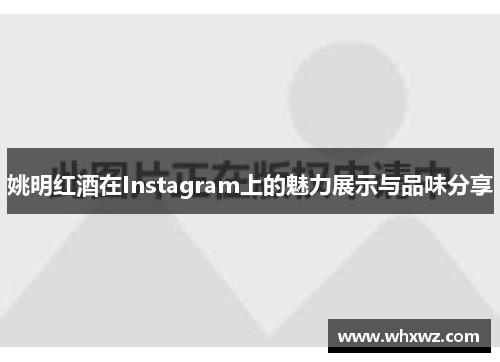 姚明红酒在Instagram上的魅力展示与品味分享