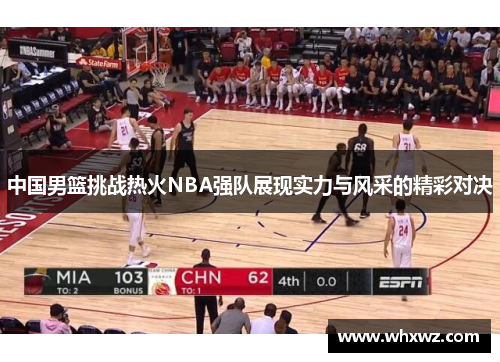 中国男篮挑战热火NBA强队展现实力与风采的精彩对决